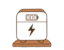 蓄電池｜イラスト