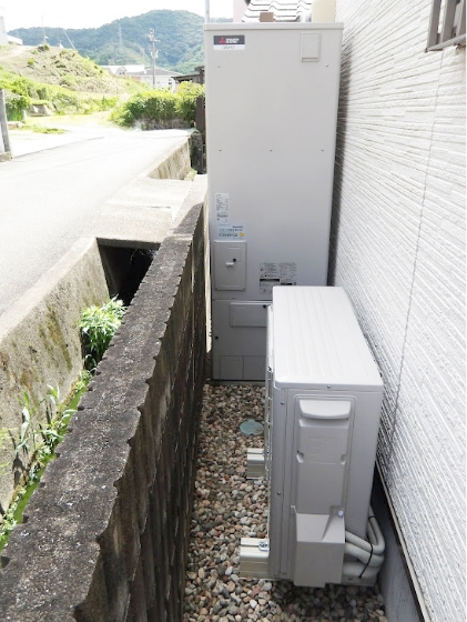 エコキュート交換工事|松山市|H様邸