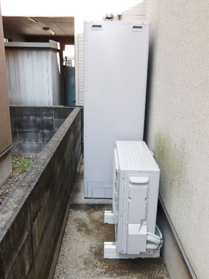 エコキュート交換工事|松山市|AM様邸