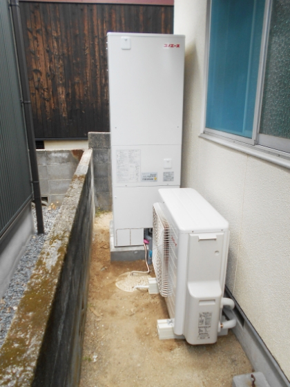 エコキュート交換工事|松山市|匿名希望様邸