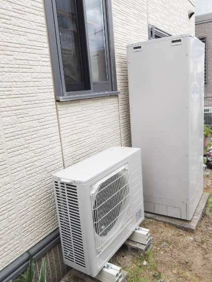エコキュート交換工事|松山市|gaian様邸