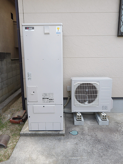 エコキュート交換工事|松山市|S様邸