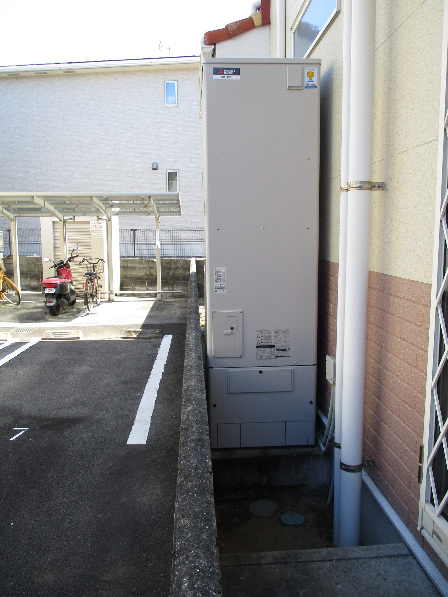 エコキュート交換工事|松山市|子亀ちゃん様邸